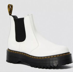 Dr. MartensWomen's 2976 Quad Leather Platform Chelsea Boots 11 L/  10 M